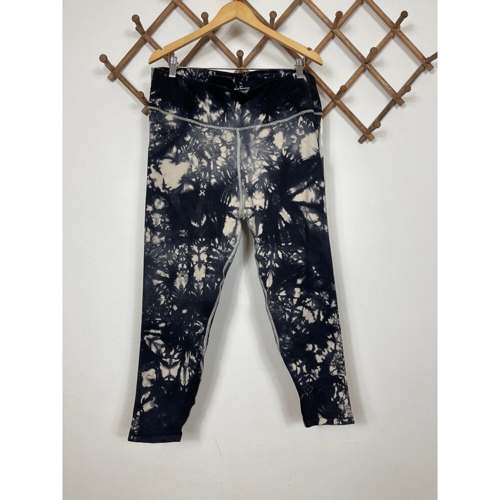 Good American Essentials Tie Dye Seamless Leggings Size 7/8
